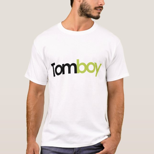 Camiseta Tanque do logotipo do compartimento do Tomboy (Frente)