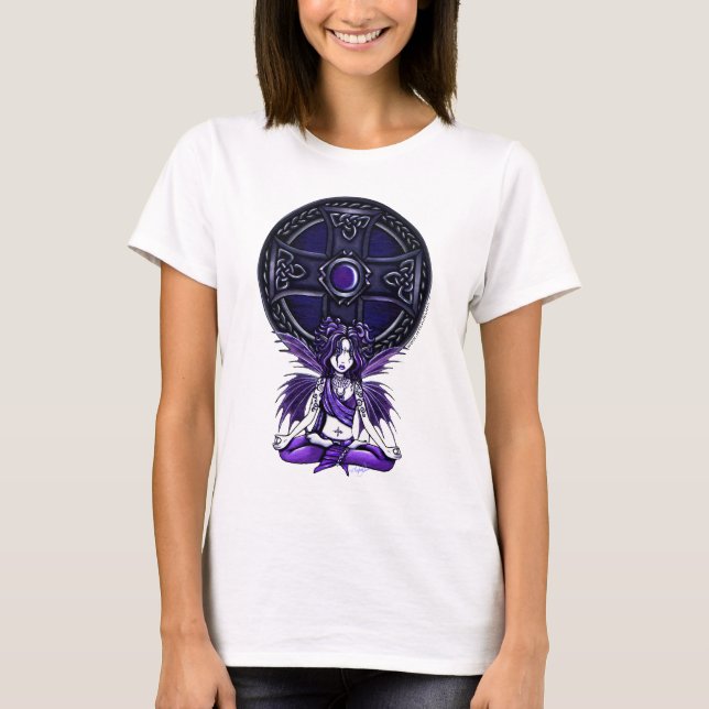 Camiseta Tanque do país das fadas de Lotus do céltico (Frente)