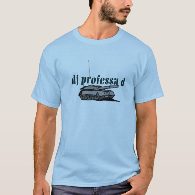 Camiseta tanque do professa do DJ (Frente)