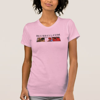 Camiseta Tanque do slogan das senhoras Blues411
