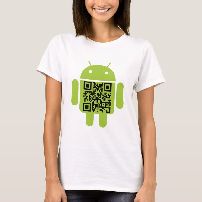 Camiseta Tanque dos espaguetes do Android (Frente)