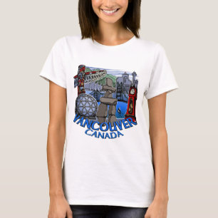 Camiseta Tanque feminino de Vancouver Souvenir