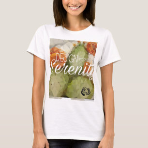 Camiseta Tanque geométrico do músculo das mulheres da flo