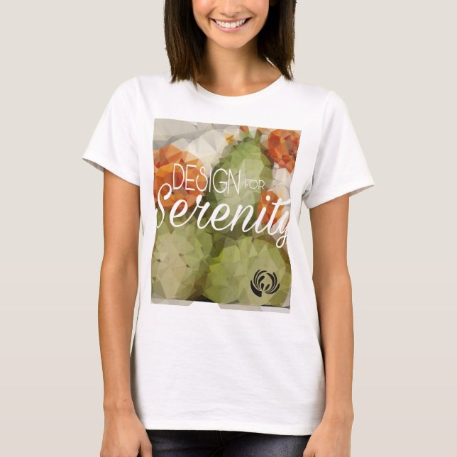 Camiseta Tanque geométrico do músculo das mulheres da flor (Frente)