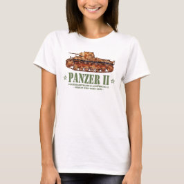 Camiseta Tanque Leve Alemão Panzer II A2 Segunda Guerra Mun