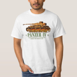 Camiseta Tanque Médio Alemão Panzer IV D Segunda Guerra Mun