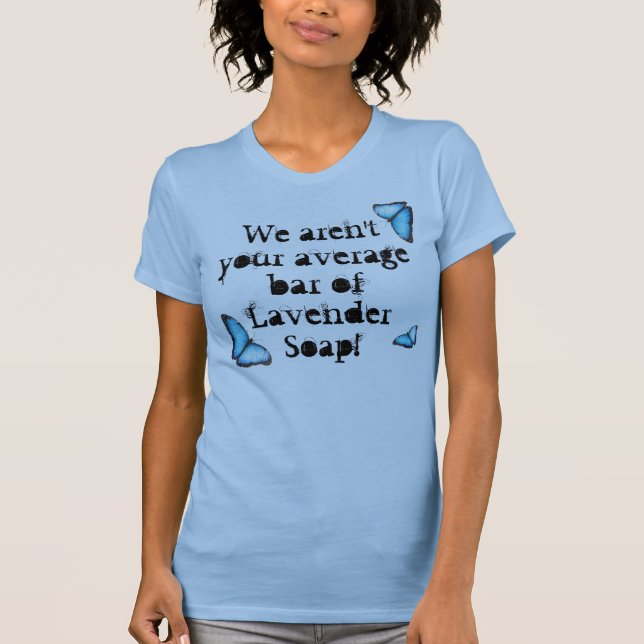 Camiseta Tanque médio da lavanda (Frente)