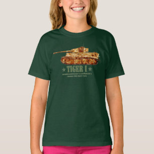 Camiseta Tanque Pesado Alemão da Segunda Guerra Mundial Tig
