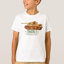 Camiseta Tanque Pesado Alemão da Segunda Guerra Mundial Tig