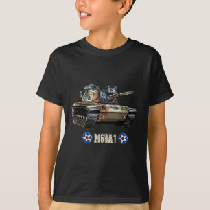 Camiseta Tanque pesado americano M60a1 da Guerra Fria