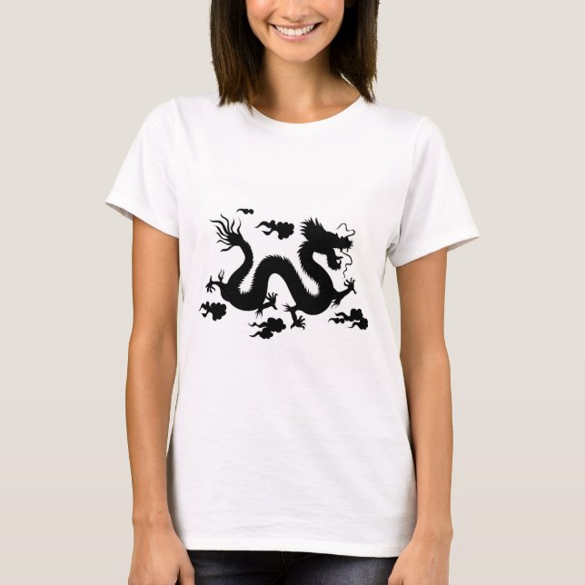Camiseta Tanque preto de tamanho mais alto com KANJI (Frente)