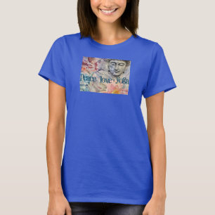 Camiseta Tanque Relaxed do músculo da ioga do amor da paz