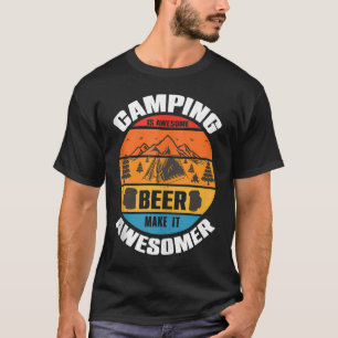Camiseta Tanque Silhueta de Cena de Montanha e Floresta 38
