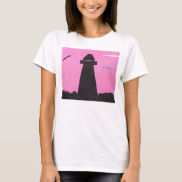 Camiseta Tanque superior com cena de farol