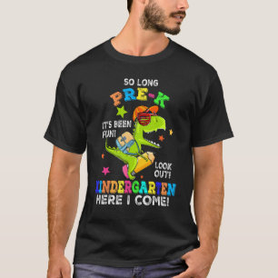 Camiseta Tanto tempo Pré K que foi divertido no último dia