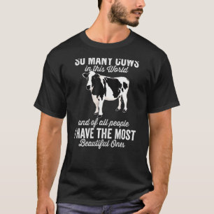 Camiseta Tantos Fazendeiros de Vacas Pecuaristas Rancher