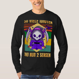 Camiseta Tantos Idosos E Apenas Dois Scythes Retro Gaming V