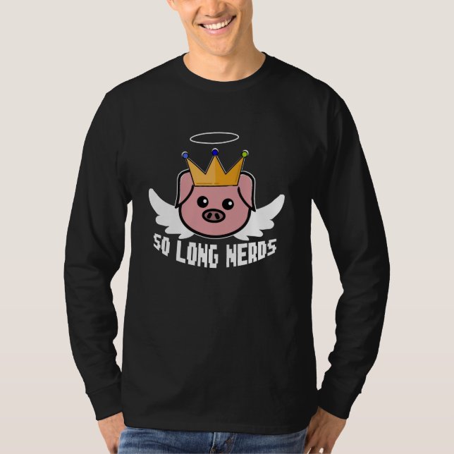 Camiseta Tantos nerd de Rip Technoblade (Frente)