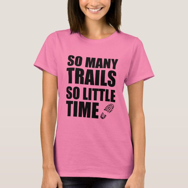 Camiseta Tantos Traços Tão Pouco Tempo Andando Em Corrida" (Frente)