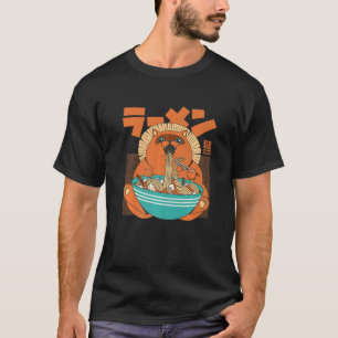 Camiseta Tanuki Yokai - Cão de guaxinim japonês