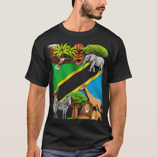 Camiseta Tanzânia (Frente)