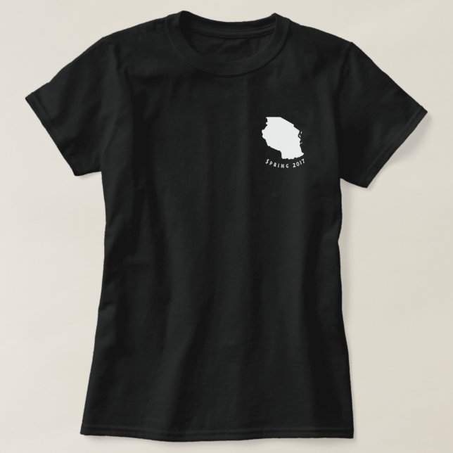 Camiseta Tanzânia (Frente do Design)
