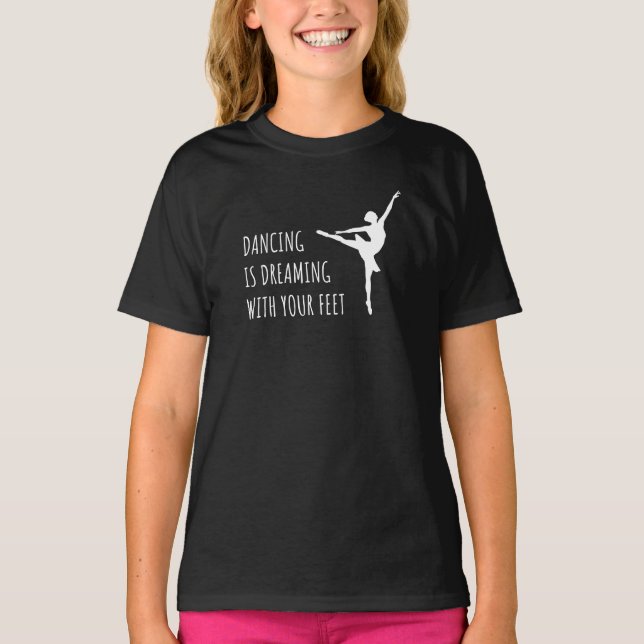 Camiseta Tänzerin Ballett Träumen Tanzen (Frente)