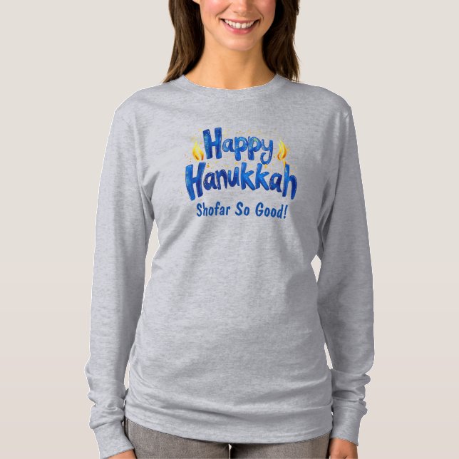 Camiseta Tão Bom! 🕎 🎉 manga comprida (Frente)
