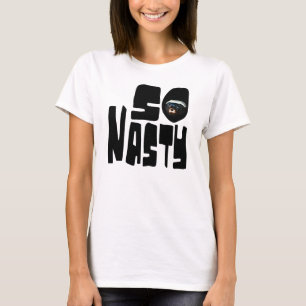 Camiseta Tão desagradável! Dizer engraçado do texugo de
