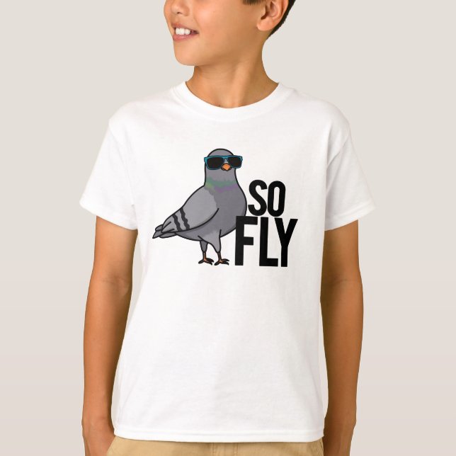 Camiseta Tão Engraçado Que Pigeon Legal (Frente)
