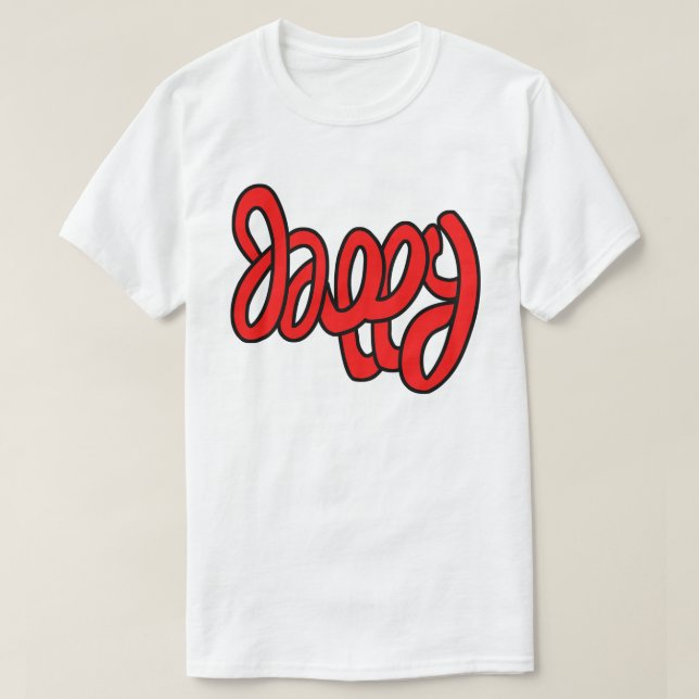 Camiseta Tão Feliz (Frente do Design)