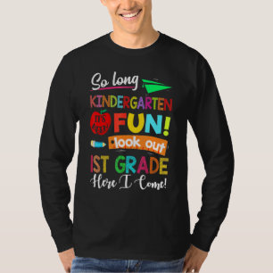Camiseta TÃO LONG KINDERGARTEN HELLO VERÃO Professor Aluno