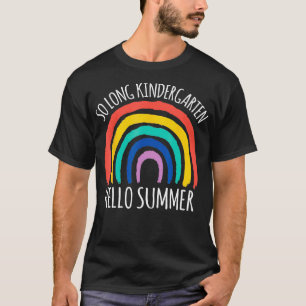 Camiseta TÃO LONG KINDERGARTEN HELLO VERÃO Professor Aluno