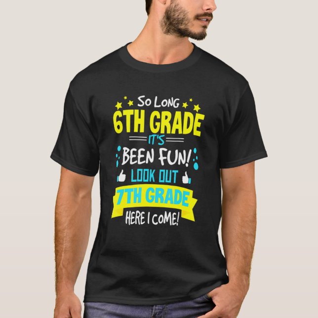 Camiseta Tão Longa 6 Grau 7 aqui Eu Vim Graduação (Frente)