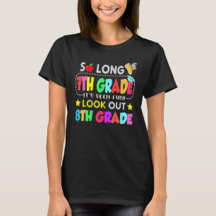 Camiseta Tão longa 7 8º ano aqui eu venho 7