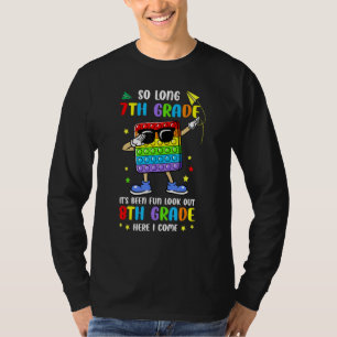 Camiseta Tão longa 7 8º ano aqui eu venho Pop