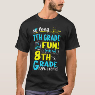Camiseta Tão Longa 7 da 8ª série Aqui Vim Graduação