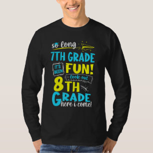 Camiseta Tão Longa 7 da 8ª série Aqui Vim Graduação