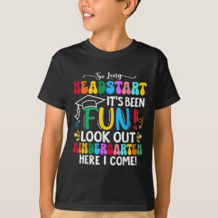 Camiseta Tão Longa Graduação Do Headstart 2025 A Jardim De