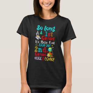 Camiseta Tão longa rua que foi divertida, com segundo