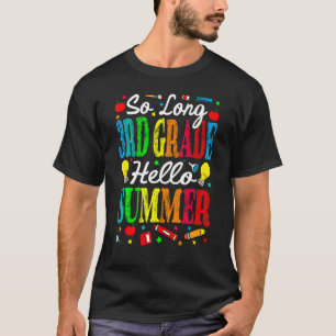 Camiseta Tão Longo 3º ano de Alô Verão do último dia de esc
