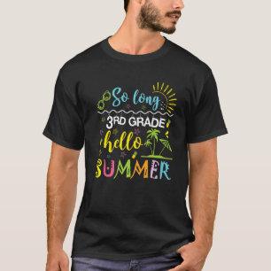 Camiseta Tão Longo 3º ano de Alô Verão do último dia de esc