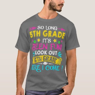 Camiseta Tão Longo 5 De Grau Olhar Para O 6 De Grau Aqui Eu