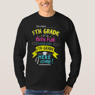 Camiseta Tão Longo 5 De Grau Olhar Para O 6 De Grau Aqui Eu