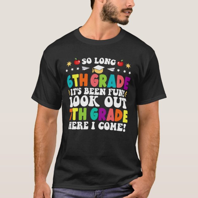 Camiseta Tão Longo 6 Vejam O 7 De Grau Aqui Eu Vim (Frente)