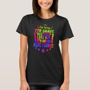 Camiseta Tão Longo, 8º Grau, 9º Grau, Aqui Eu Vim Graduação