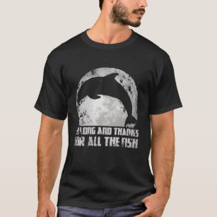 Camiseta Tão Longo E Obrigados Para Todos Os Peixes Da Delf