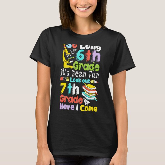 Camiseta Tão Longo Grau 6 7 aqui Eu Vim Graduação (Frente)