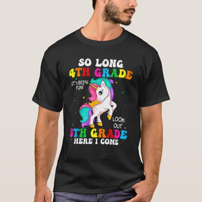Camiseta Tão Longo Grau de 5 do 4º Grau Aqui Eu Vim Bonito  (Frente)