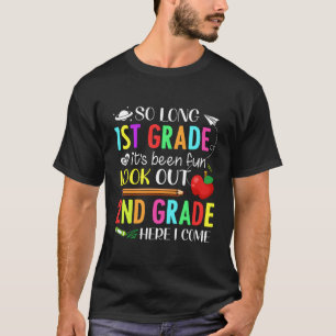 Camiseta Tão Longo Grau De Segundo De Primeiro Grau Aqui Eu